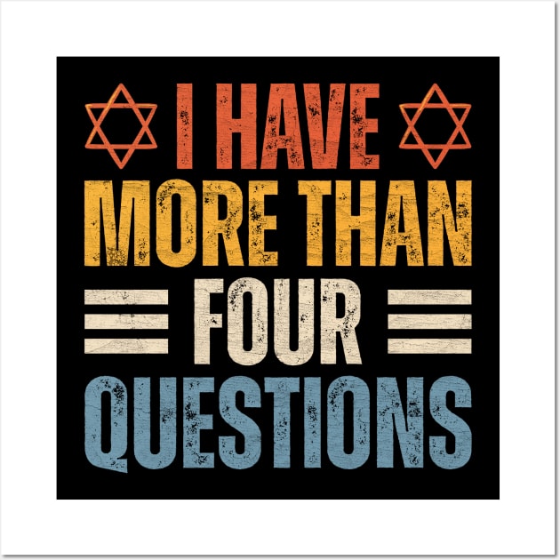 I Have More Than Four Questions Wall Art by Point Shop